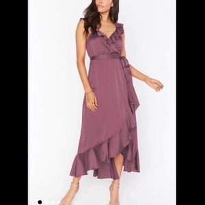 SMYM bridesmaid dress - size M - dusty Muave